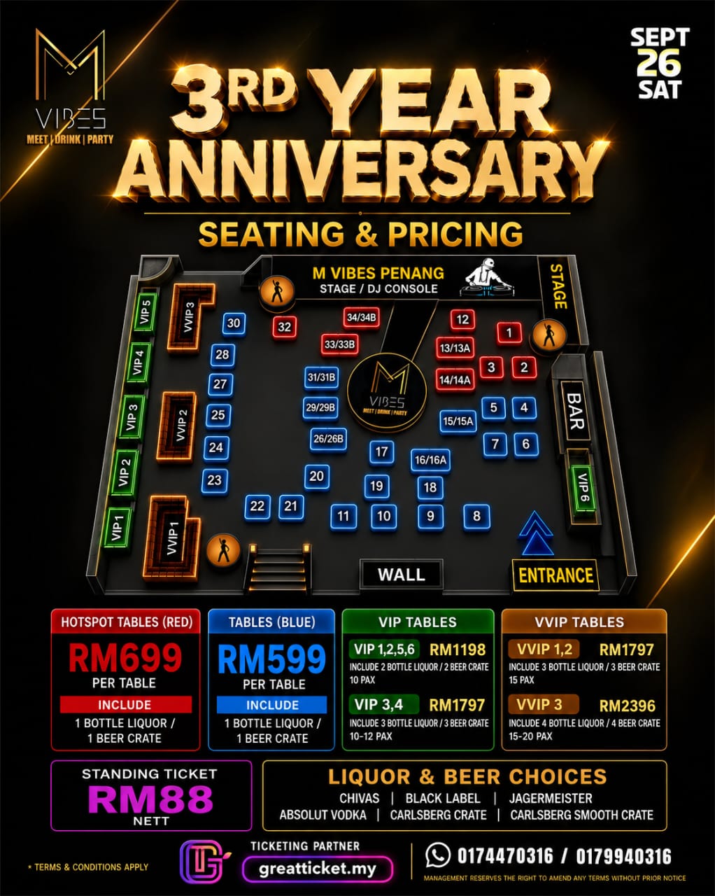 Seat Layout